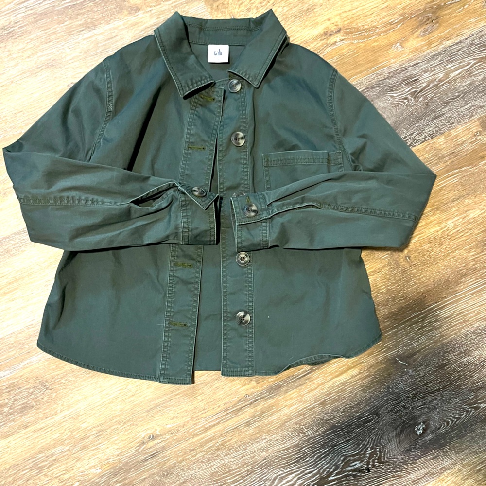 Cabi green jacket small